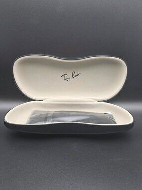 Ray-Ban Authentic Black Hard Clamshell Eyeglasses / Sunglasses Case